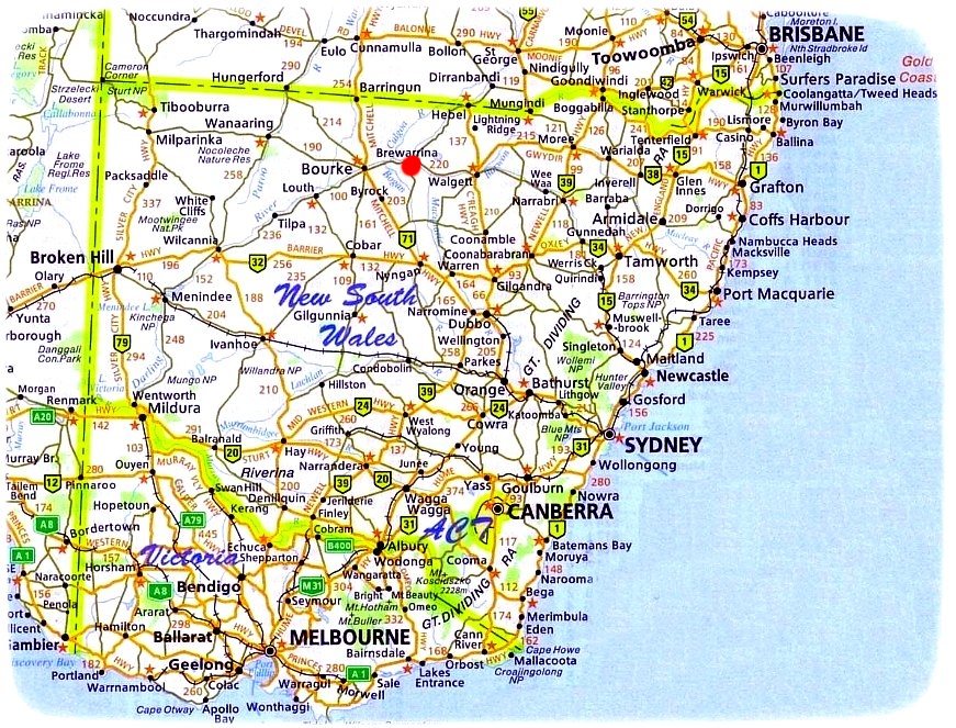 Map NSW